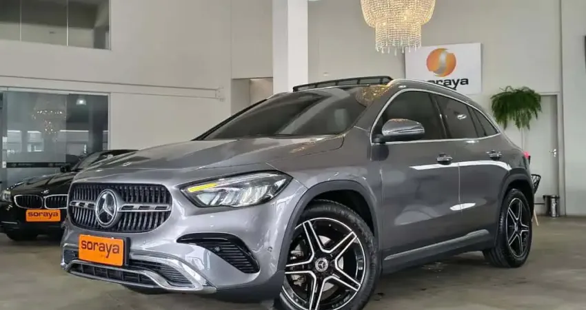 Mercedes-Benz Gla 200 Progressive 1.3 TB 16V Aut.(Híb) - Cinza - 2024/2025