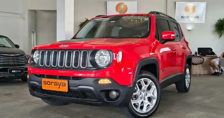 Jeep Renegade Longitude 2.0 4x4 TB Diesel Aut  - Vermelha - 2015/2016