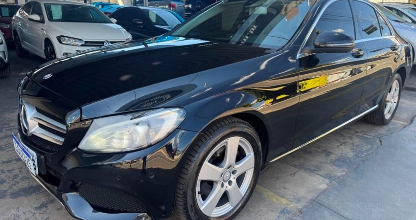 MERCEDES BENZ C-200   GASOLINA 2015/2016 COMPLETO REVISADA PNEUS BONS DOC EM DIAS MANUL COPIA