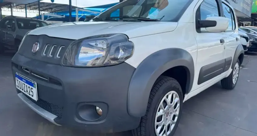 FIAT UNO WAY 1.0 EVO FLEX 2011/2012 COMPLETO REVISADO NOVISSIMO PNEUS NOVOS FILE  