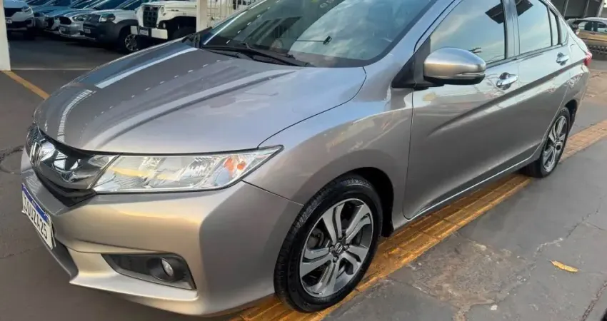 HONDA CITY EXL 1.5  FLEX  AUTOMATICO  2015/2015  COMPLETO TODO REVISADO LACRADO NOVISSIMO 