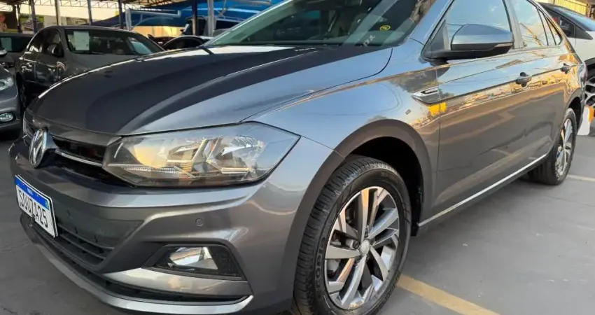 VW VIRTUS HIGLHINE TSI 1.0 TURBO FLEX AUTOMATICO 2018/2019 COMPLETO  NOVO REVISADO LACRADO 