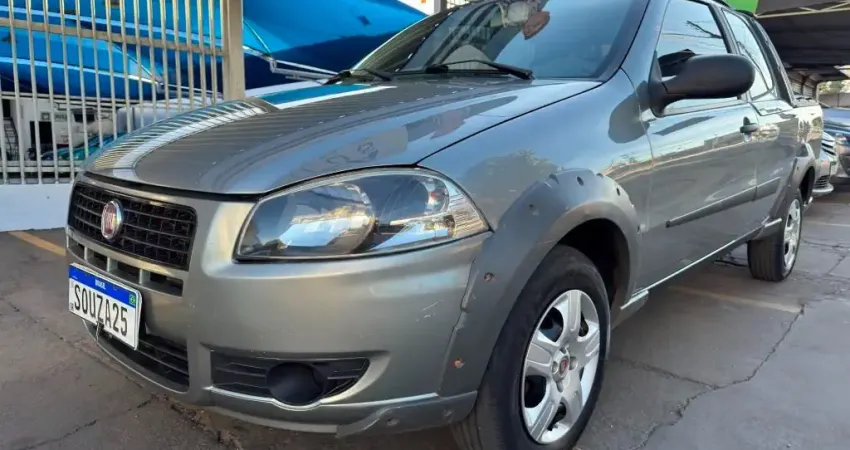 FIAT STRADA WORKING CD 1.4 FLEX 2013/2013  COMPLETA REVISADA LACRADINHA 