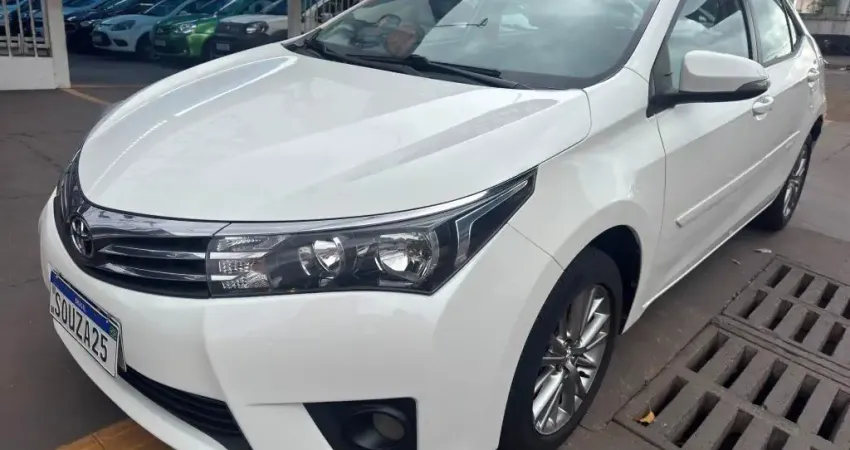 TOYOTA COROLLA  XEI 2.0 FLEX  AUTOMATICO  2016/2017 COMPLETO REVISADO PNEUS NOVOS IPVA PAGO 