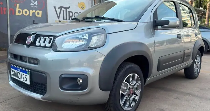 FIAT UNO WAY 1.4 FLEX AUTOMATICO  2015/2015  COMPLETO  REVISADO FILE MUITO NOVO 