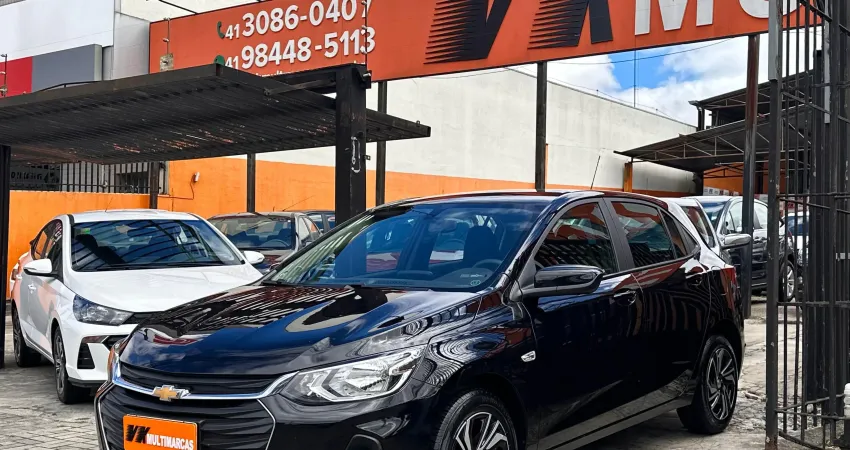 ONIX HATCH LT 1.0 2024 COM APENAS 33.572 KM ! Veículo aprovado em laudo veicular 
