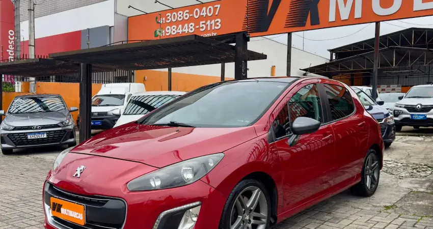 308 GRIFFE 1.6  TURBO 2015 COM PARCELAS QUE CABEM NO SEU BOLSO