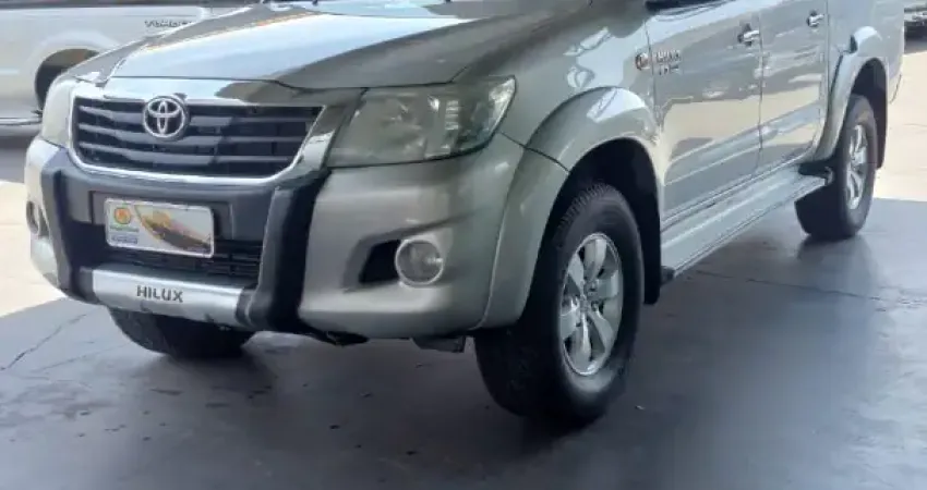  ️ HILUX CD SR  2013  2.7 FLEX   COMPLETÍSSIMA   LONA  ️ PROTETOR   RODAS DE LIGA   ESTRIBO   SOM   