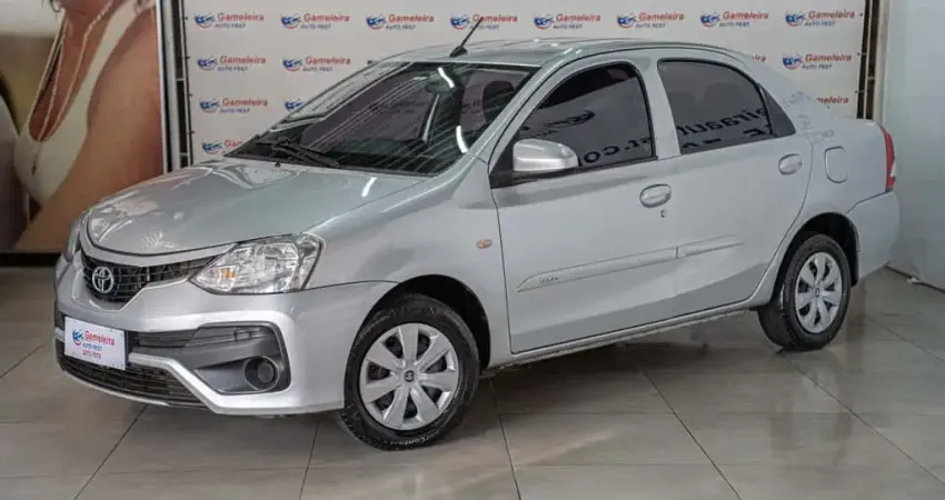 Toyota Etios 2018 1.5 x sedan 16v flex 4p manual