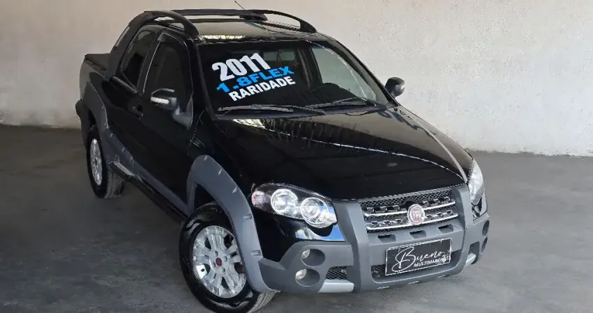Fiat Strada Adventure Cabine Dupla Flex Completo Impecável  Aceito Trocas e Financio 