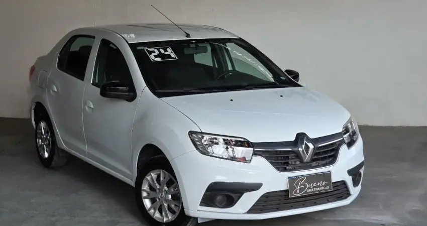 Renault Logan Zen Flex Baixo KM Sem Entrada 1.0 12V Aceito Trocas e Financio - 2024