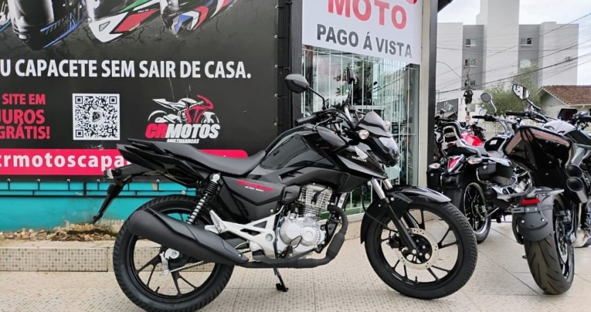 Honda Cg 160 Fan 2025 0km, aceito troca, cartão e financiamento