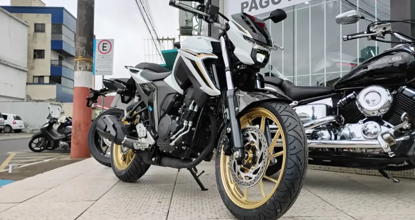 Yamaha Fazer 250 Abs 2025, 0km, Nova, aceito troca e financio