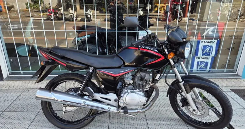 Honda Cg 150 Titan ESD 2008, partida elétrica e freio a disco