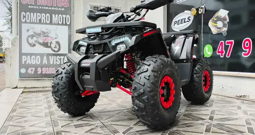 Quadriciclo MXF Attack 125 2025 0km, aceito troca e parcelo no cartão