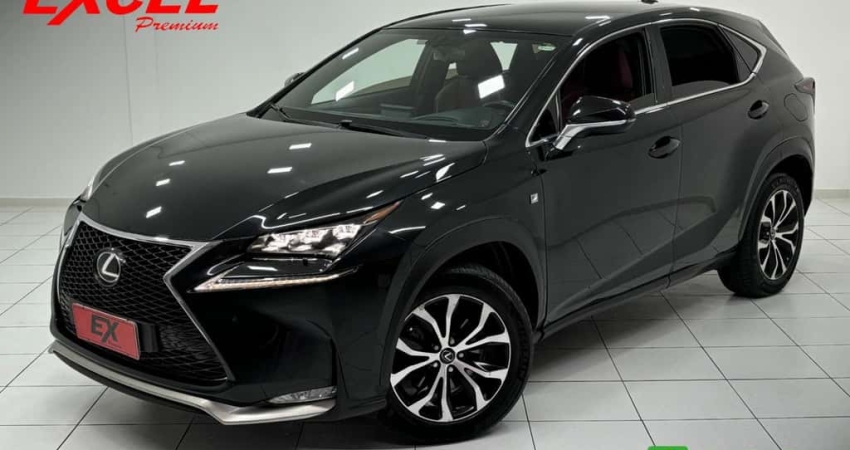 LEXUS NX 200T 2.0 F-SPORT 4X4 16V TURBO 2017
