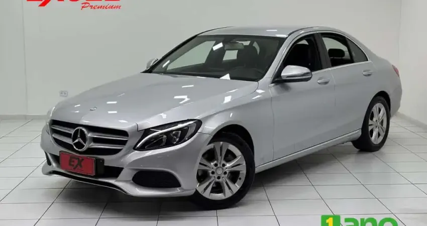 MERCEDES-BENZ C-180 CGI AVANT. 1.6/1.6 FLEX TB 16V AUT. 2017