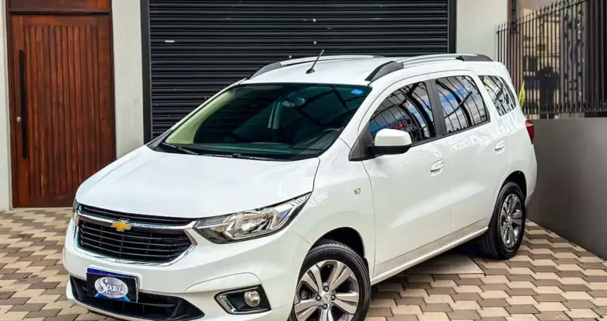 Chevrolet Spin PREMIER 1.8 8V Econo.Flex 5p Aut.  - Branca - 2022/2023