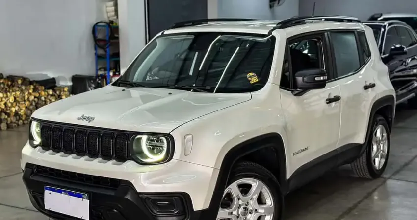 Jeep Renegade Sport T270 1.3 TB 4x2 Flex Aut.  - Branca - 2022/2023