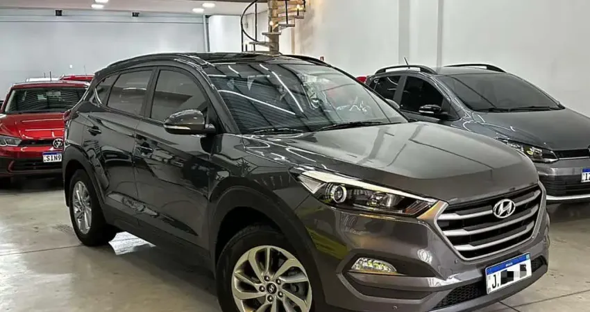 Hyundai Tucson GLS 1.6 Turbo 16V Aut.  - Cinza - 2020/2021