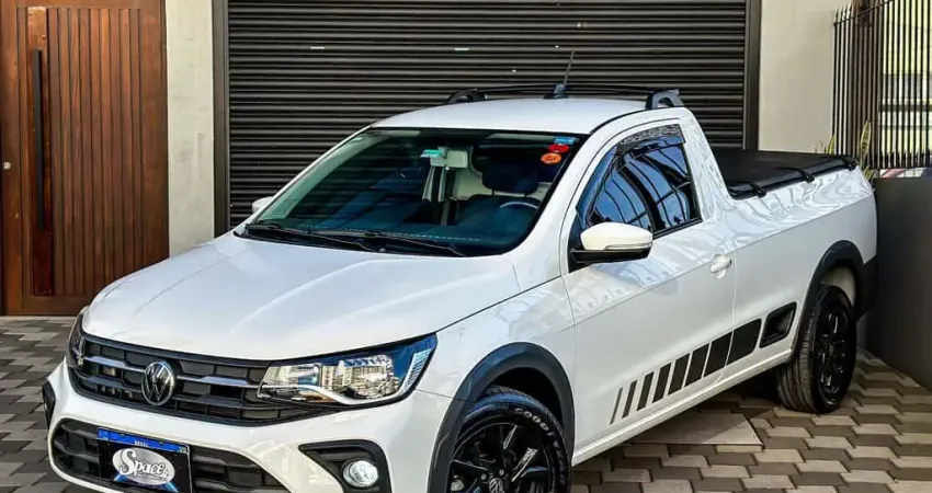 Volkswagen Saveiro W/ CS TL MF - Branca - 2024/2025