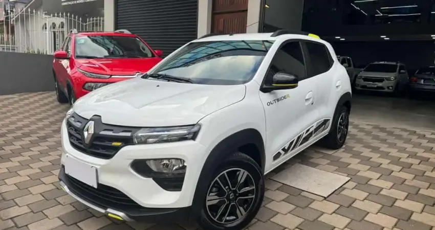 Renault Kwid OUTSIDER 1.0 Flex 12V 5p Mec.  - Branca - 2025/2026