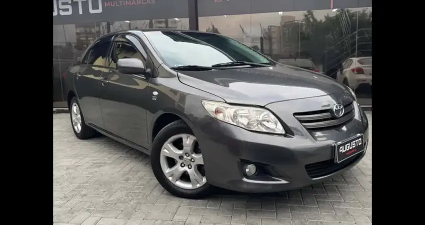 Toyota Corolla GLi 1.8 Flex 16V  Aut.  - Cinza - 2011/2011