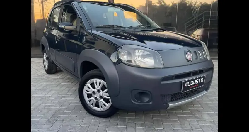 Fiat Uno WAY Celeb. 1.0 EVO Fire Flex 8V 5p  - Azul - 2013/2014