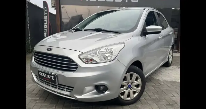 Ford Ka+ Sedan 1.5 SE/SE PLUS 16V Flex 4p  - Prata - 2017/2018