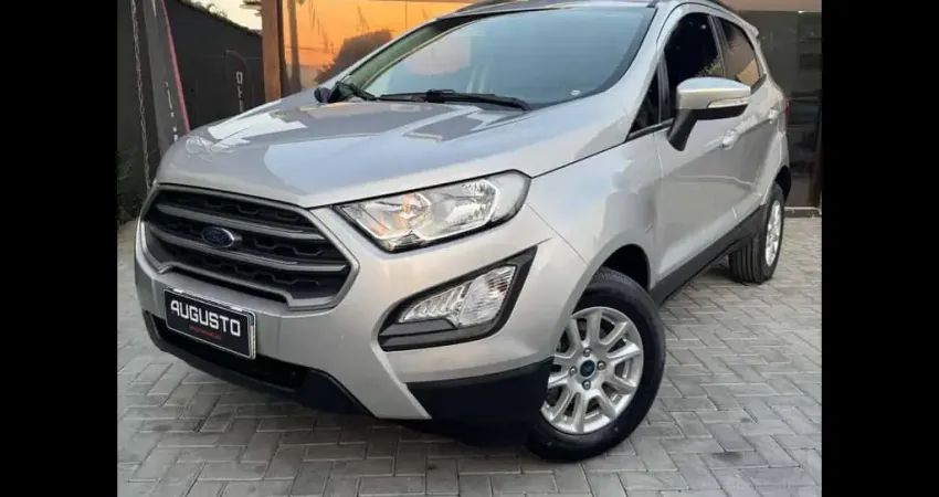 Ford EcoSport SE 1.5 12V Flex 5p Mec.  - Prata - 2018/2019