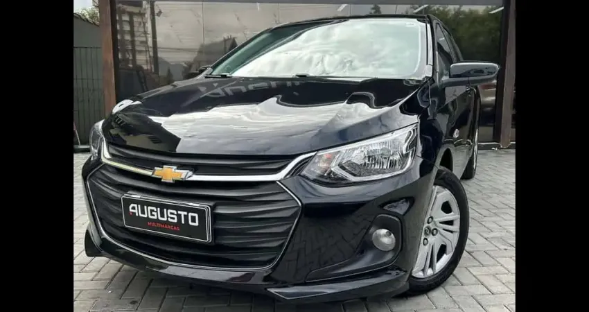 Chevrolet Onix HATCH LT 1.0 12V Flex 5p Mec.  - Preta - 2024/2024