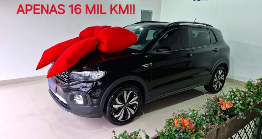 VOLKSWAGEN T-CROSS 200 TSI COMFORTLINE AUT 2023 APENAS 16 MIL KM! 