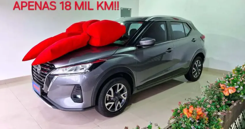 NISSAN KICKS SENSE CVT 2024 APENAS 18 MIL KM!! 