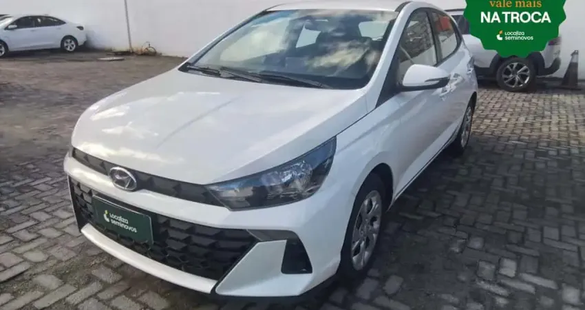 Hyundai Hb20 2025 1.0 12v flex comfort plus manual