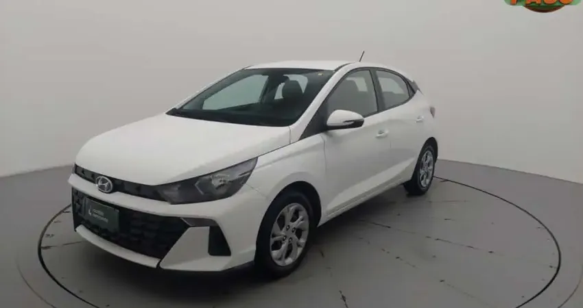 Hyundai Hb20 2025 1.0 12v flex comfort plus manual