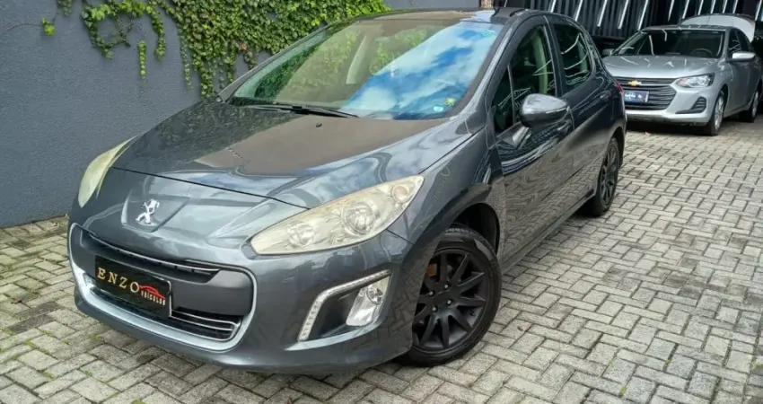 Peugeot 308 1.6 Active 2014 – Conforto, estilo e economia na Enzo Veículos Curitiba