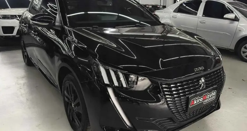 PEUGEOT 208 sTYLE 1.0 PRETO 2024  COM 17.000KM 