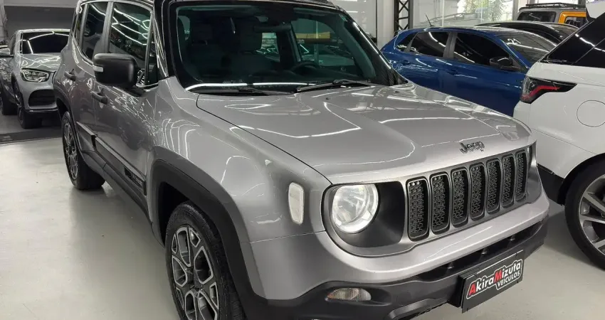 Jeep Renegade  1.8 AT   Prata  2019/2019  Automatica  Flex