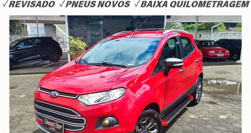 LINDA ECOSPORT FREESTYLE 2.0 AUTOMÁTICA, 2ª DONA, COM BAIXA QUILOMETRAGEM! IMPECAVÉL