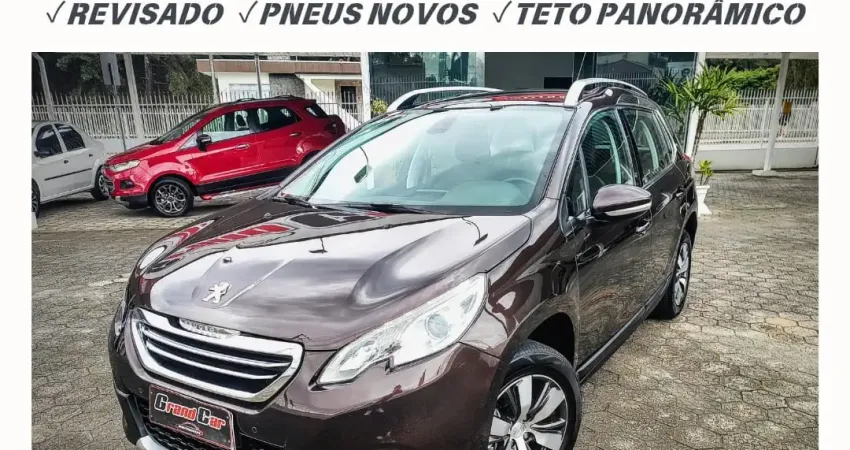 PEUGEOT 2008 1.6 GRIFFE MANUAL, O MAIS COMPLETO REPLETO DE OPCIONAIS! VEÍCULO EXTREMAMENTE CONSERVAD