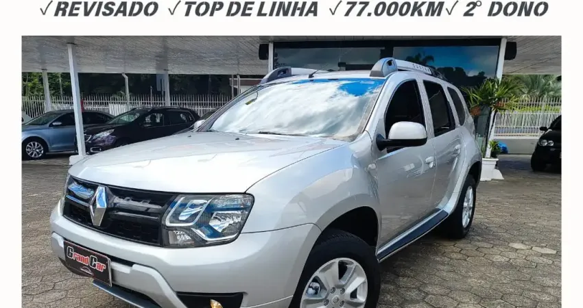 LINDA E EXCEPCIONAL DUSTER 1.6 DYNAMIQUE MANUAL, 2º DONO COM BAIXA QUILOMETRAGEM!