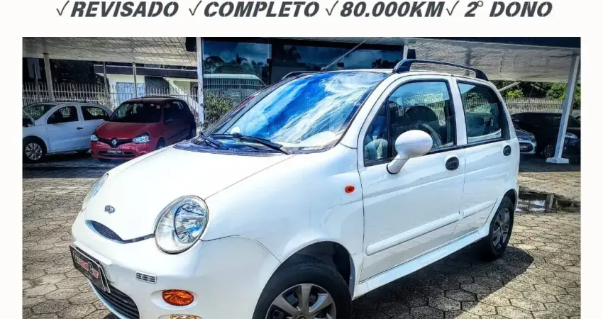 NOVÍSSIMO CHERY QQ 1.1 2012  COMPLETO 2ª DONA COM BAIXA QUILOMETRAGEM!!