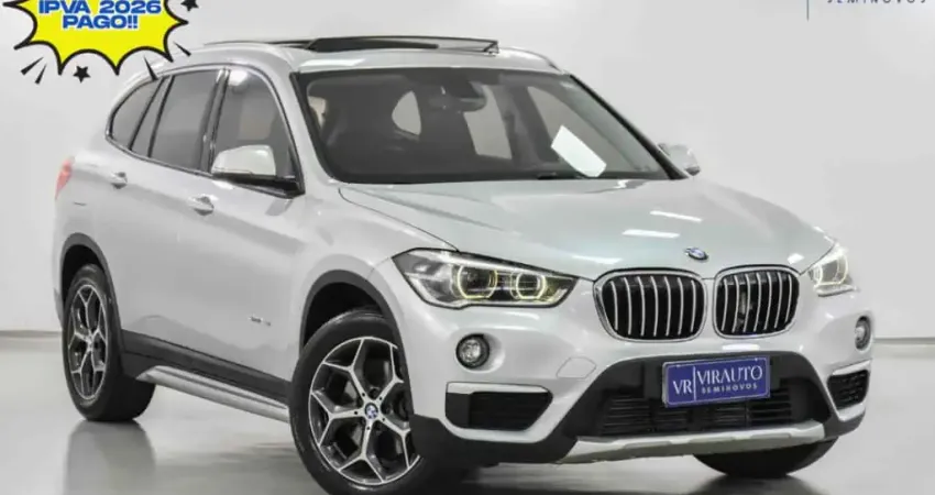 Bmw X1 2017 2.0 16v turbo activeflex sdrive20i x-line 4p automático