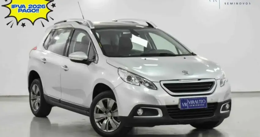 Peugeot 2008 2016 1.6 16v flex griffe 4p automático