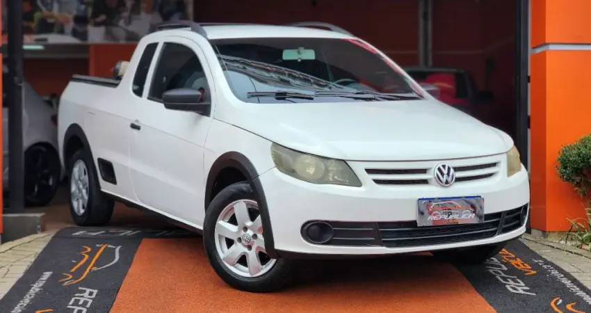 Volkswagen Saveiro 1.6 CE 2013 – R$ 44.900 Força, espaço e versatilidade pra quem precisa de um carr