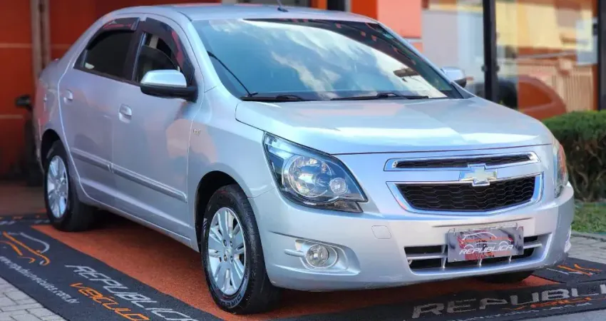 CHEVROLET COBALT LTZ 1.8 2013 – CONFORTO E ESPAÇO PARA TODA A FAMÍLIA!