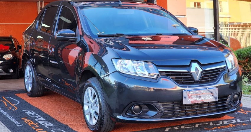  RENAULT LOGAN EXPRESSION 1.0 16V 2016/2017 – ESPAÇO, ECONOMIA E CONFORTO! 