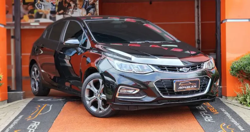 CHEVROLET CRUZE LT HB 2019 – AUTOMÁTICO, COMPLETO E ESPORTIVO!