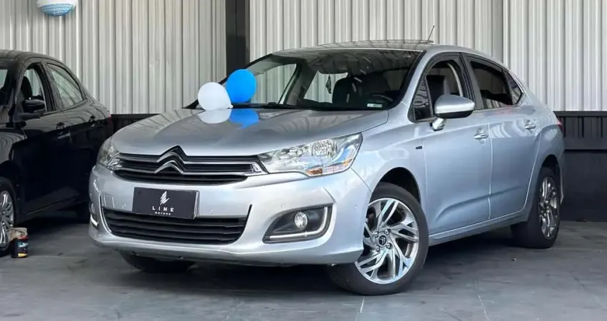 CITROEN C4 LOUNGE 1.6 EXCLUSIVE 16V TURBO GASOLINA 4P AUT 2015