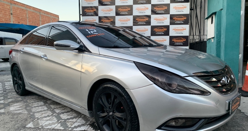 SONATA 2.4 AUT MODELO TOP COM BANCOS COR CAFE